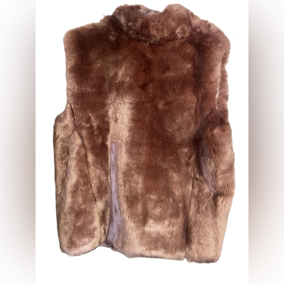 NWT Donna Salyers Fabulous Furs GORGEOUS XL Faux Fur Vest - Picture 5 of 7